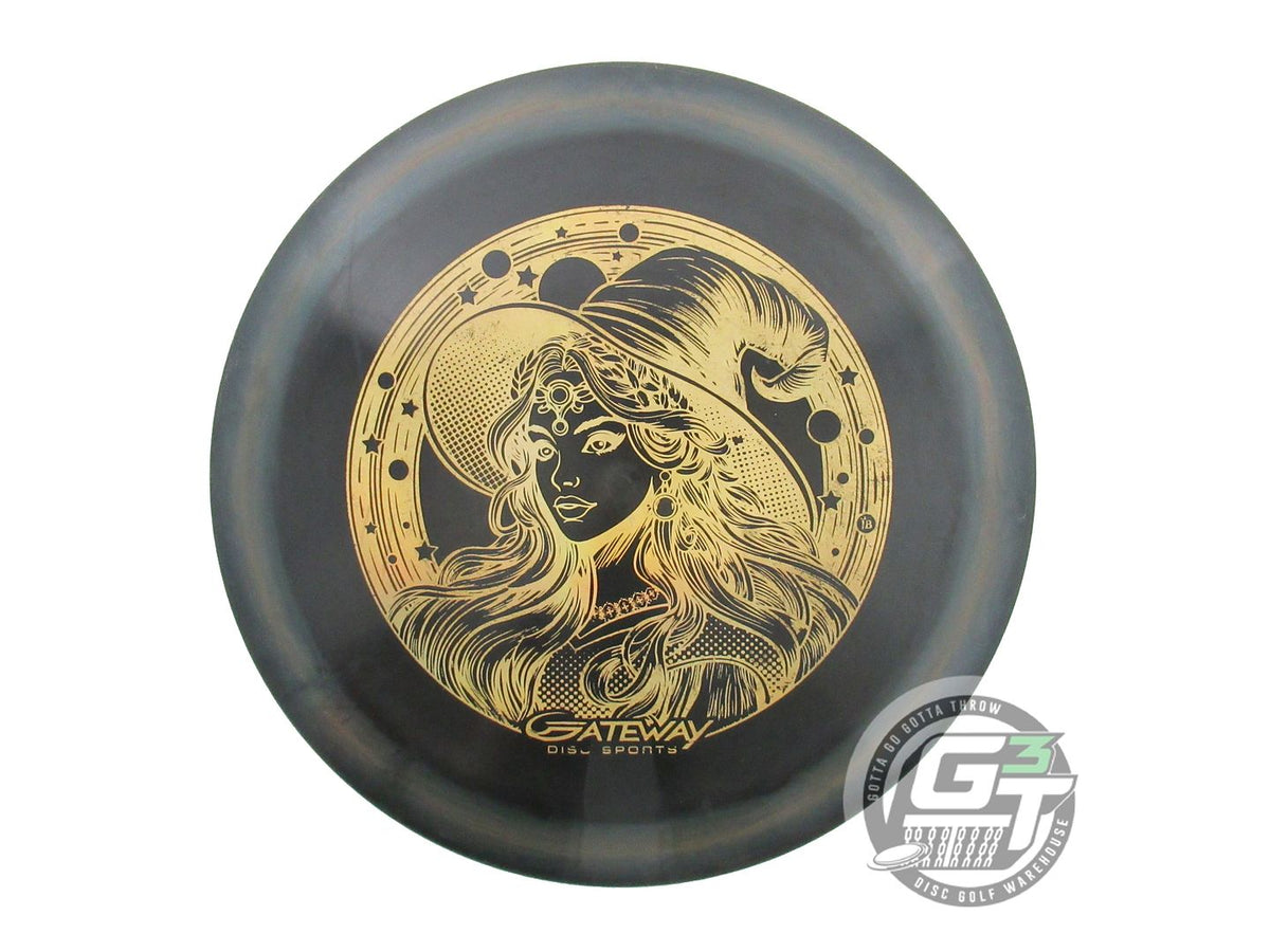 USED Gateway Diamond Realm 171g Black Gold Holo Foil Distance Driver Golf Disc