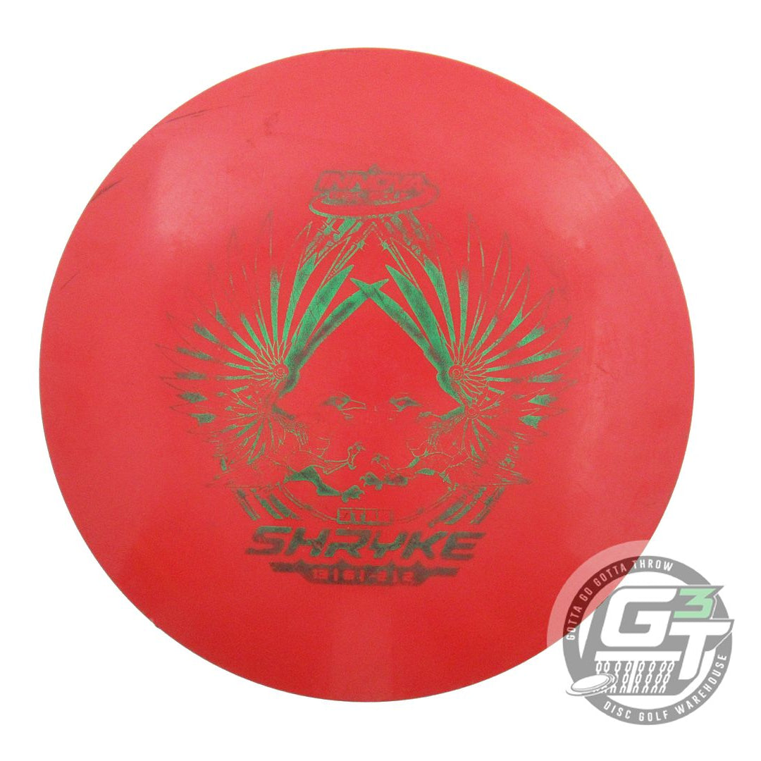 USED Innova Star Shryke 175g Red Green Foil Distance Driver Golf Disc