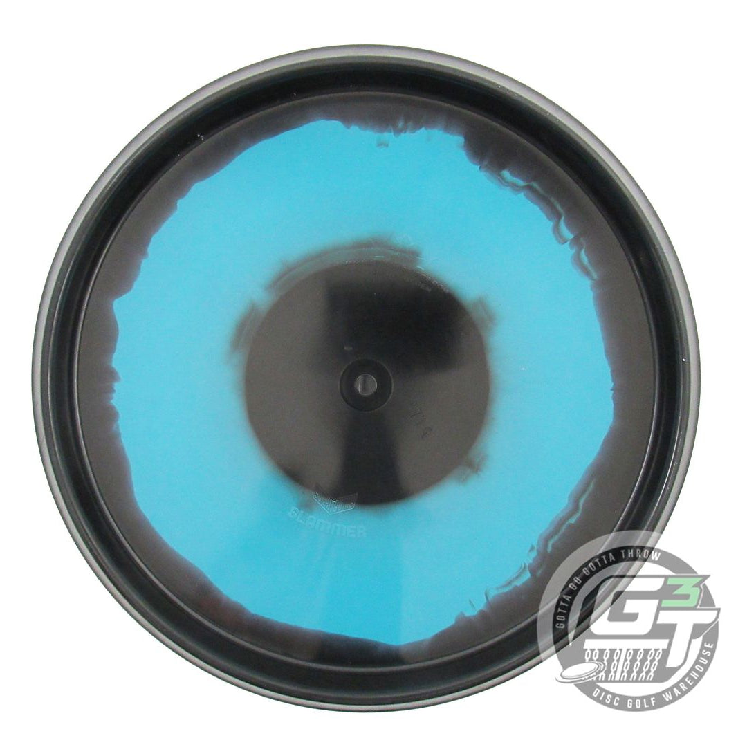 USED Dynamic Discs Fuzion Raptor Eye Slammer 173g Black-Teal Putter Golf Disc