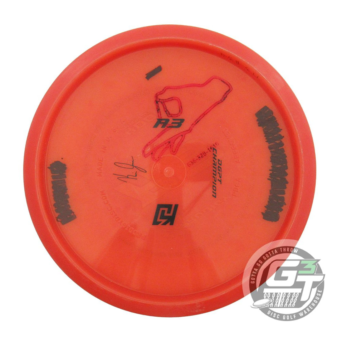 USED Prodigy Discs 400 A3 173g Red Teal Foil Midrange Golf Disc