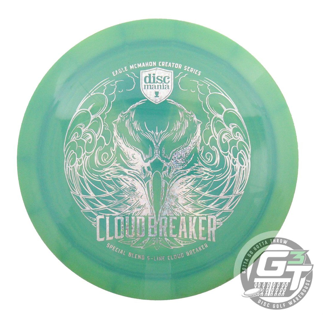 USED DiscMania CLOUD BREAKER 4 S-Line DD3 173g Green Holo Star Foil Driver Disc