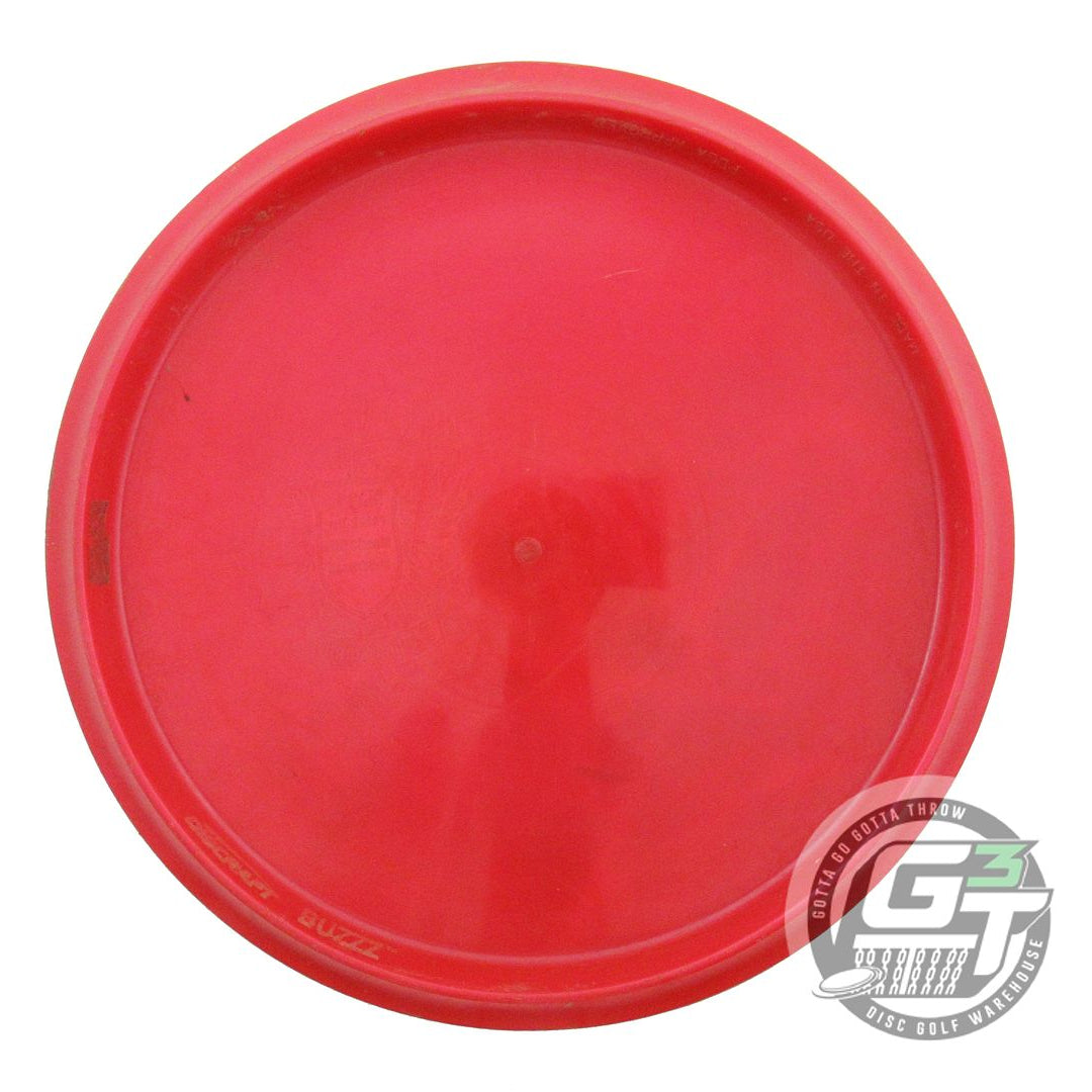 USED Discraft Z Buzzz 180g Red Wonder Bread Foil Midrange Golf Disc