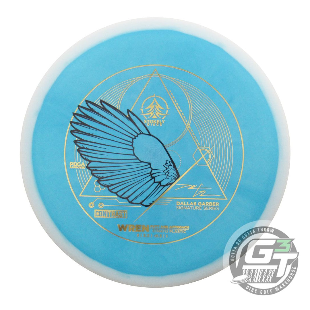 Stokely Limited Edition 2025 Signature Tour Series Dallas Garber Contrast Strato Wren Putter Golf Disc (Individually Listed)