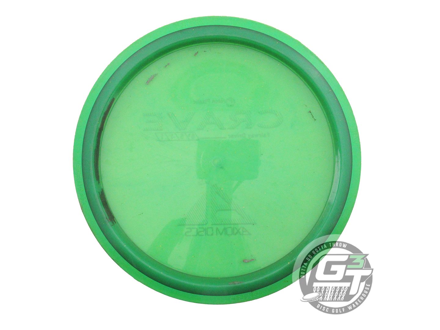USED Axiom Discs Proton Crave 167g Green Green Rim Fairway Driver Golf Disc
