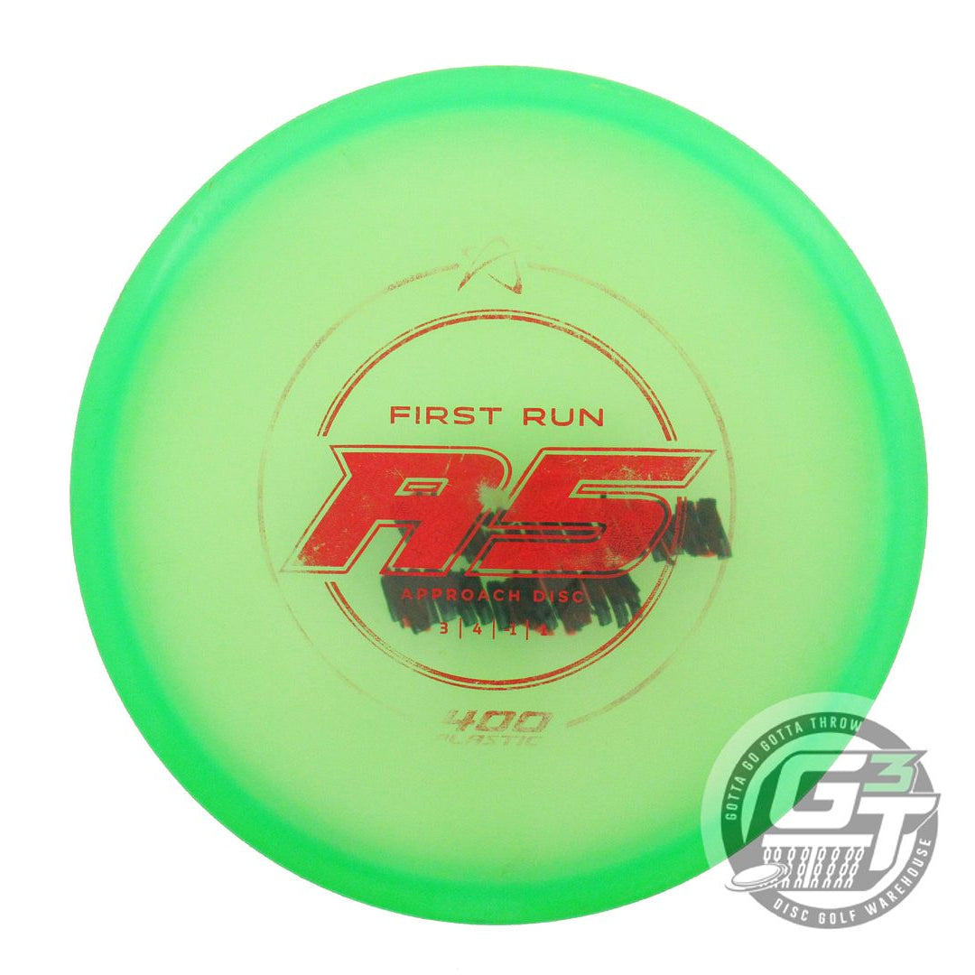 USED Prodigy Discs FIRST RUN 400 A5 177g Green Red Prism Foil Midrange Golf Disc