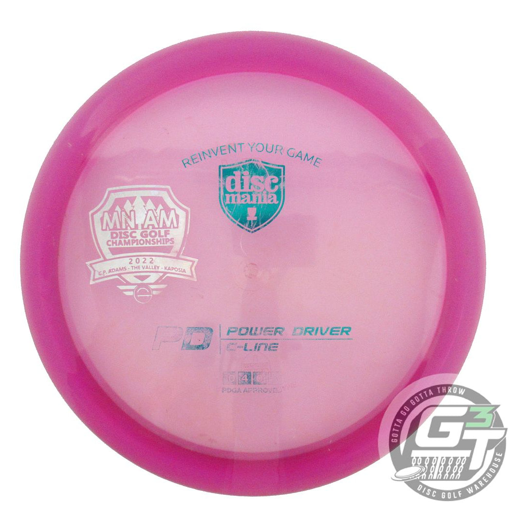 USED DiscMania C-Line PD 176g Magenta Teal Foil Distance Driver Golf Disc