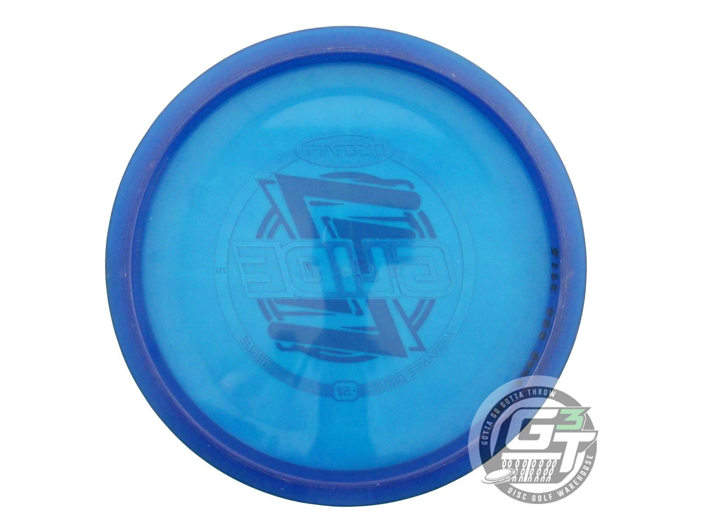 USED Discraft Classic Reissue Z Glide 174g Blue Miami Foil Fairway Driver Disc