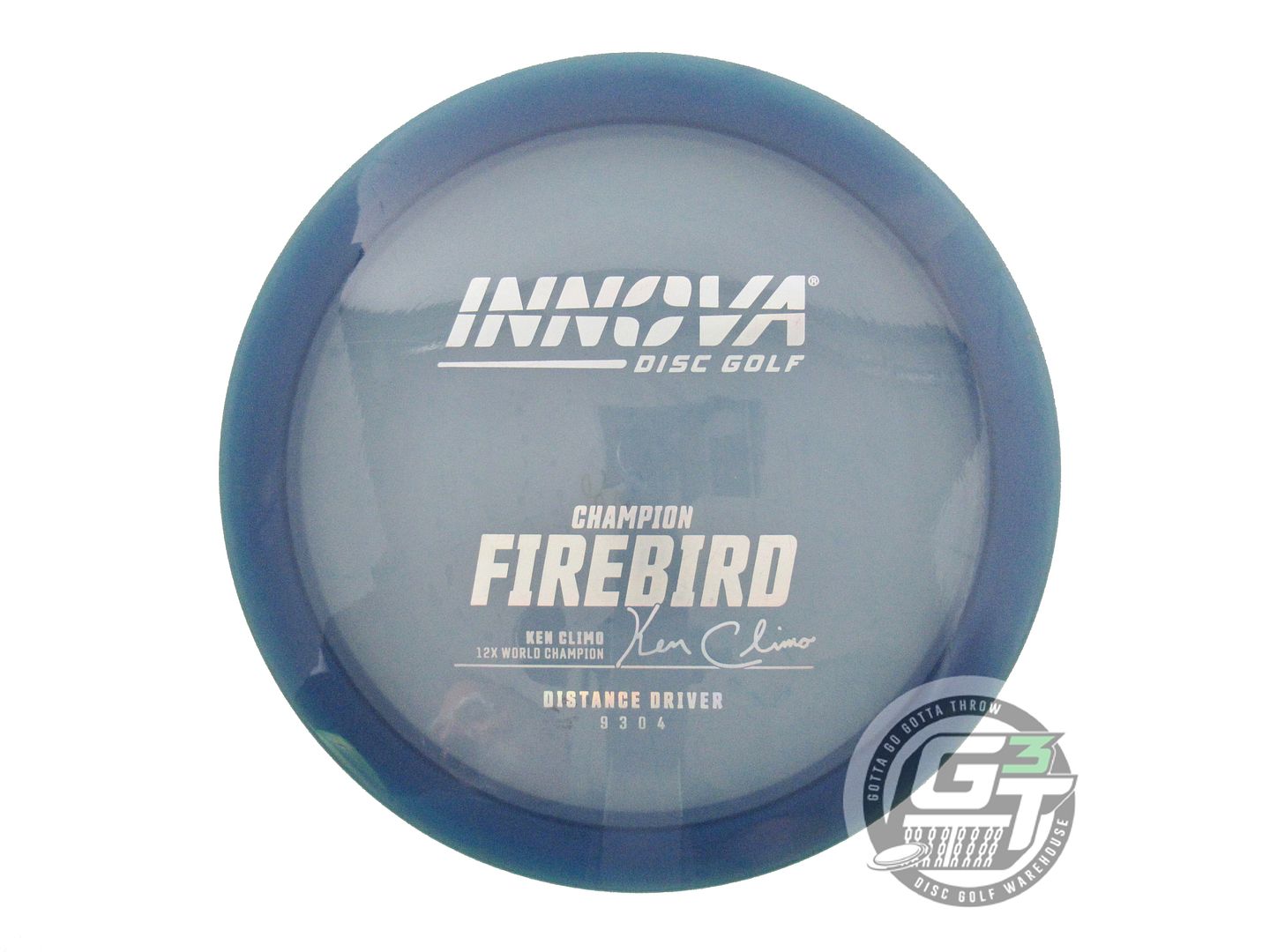 USED Innova Champion Firebird 166g Purple Silver Holo Foil Distance Driver Disc