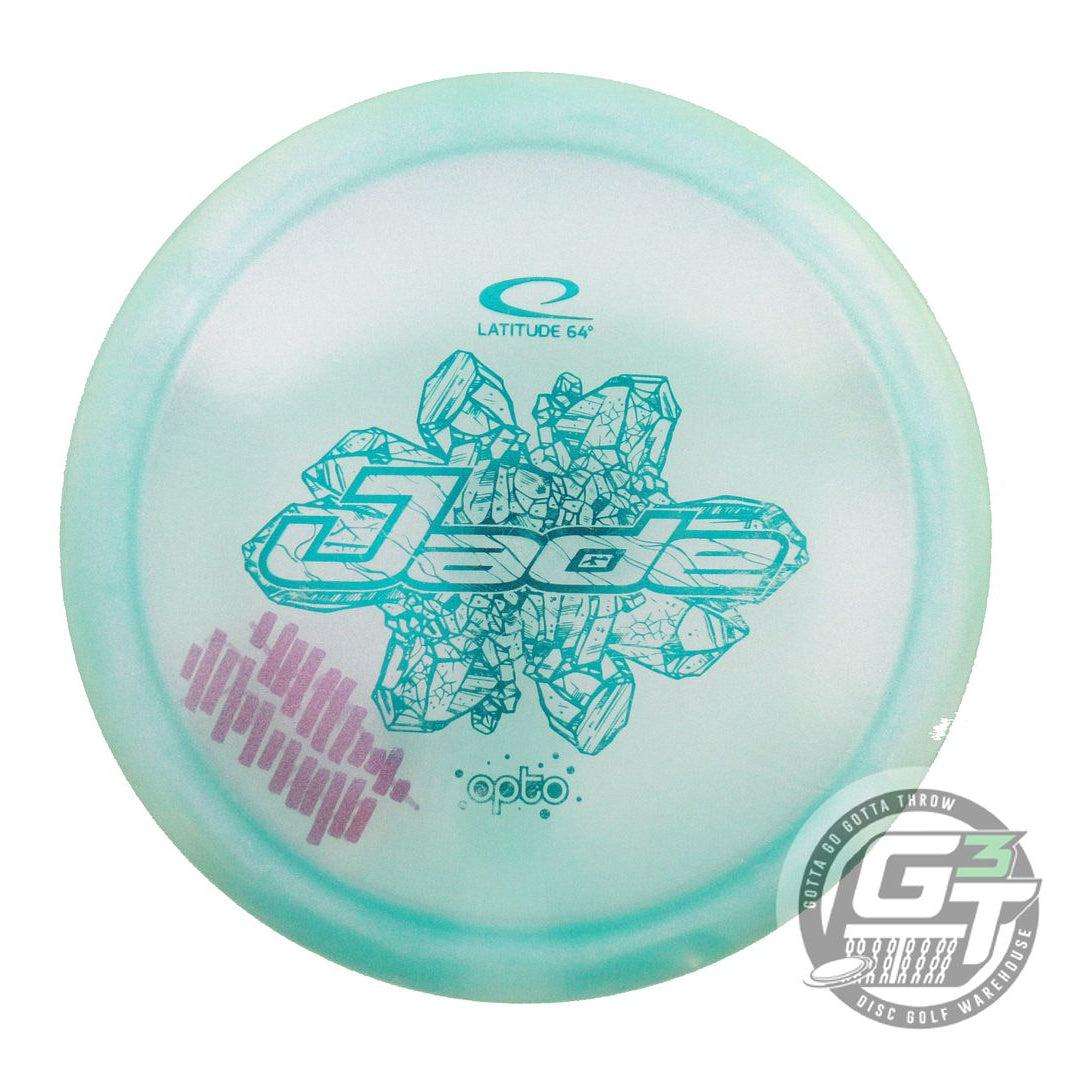 USED Latitude 64 Glimmer Opto Jade 153g Seafoam Teal Foil Fairway Driver Disc