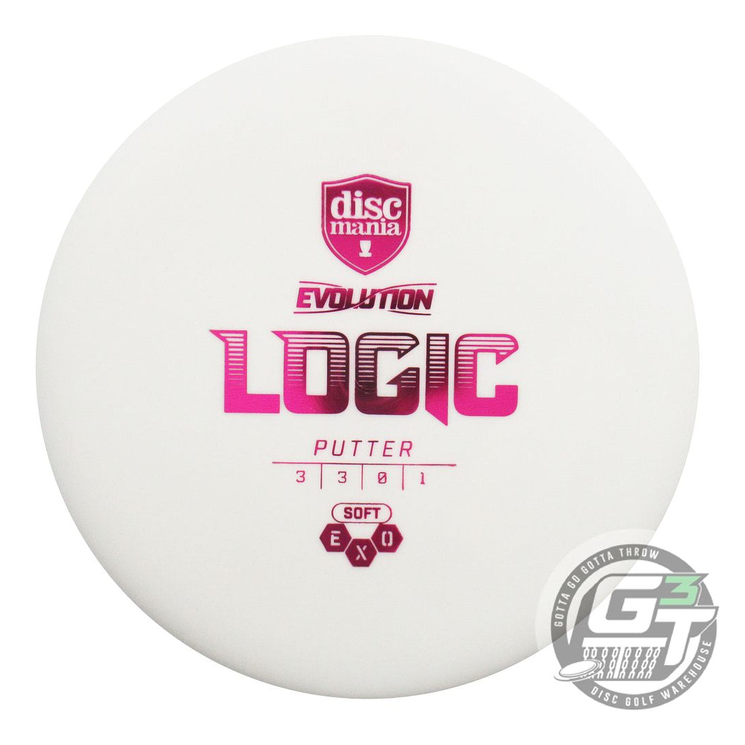 Discmania Evolution Exo Soft Logic Putter Golf Disc (Individually Listed)