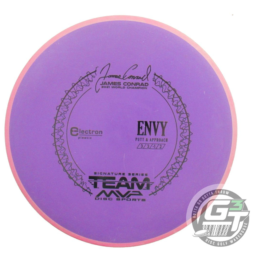 USED Axiom Discs Electron Envy 176g Purple Pink Rim Putter Golf Disc