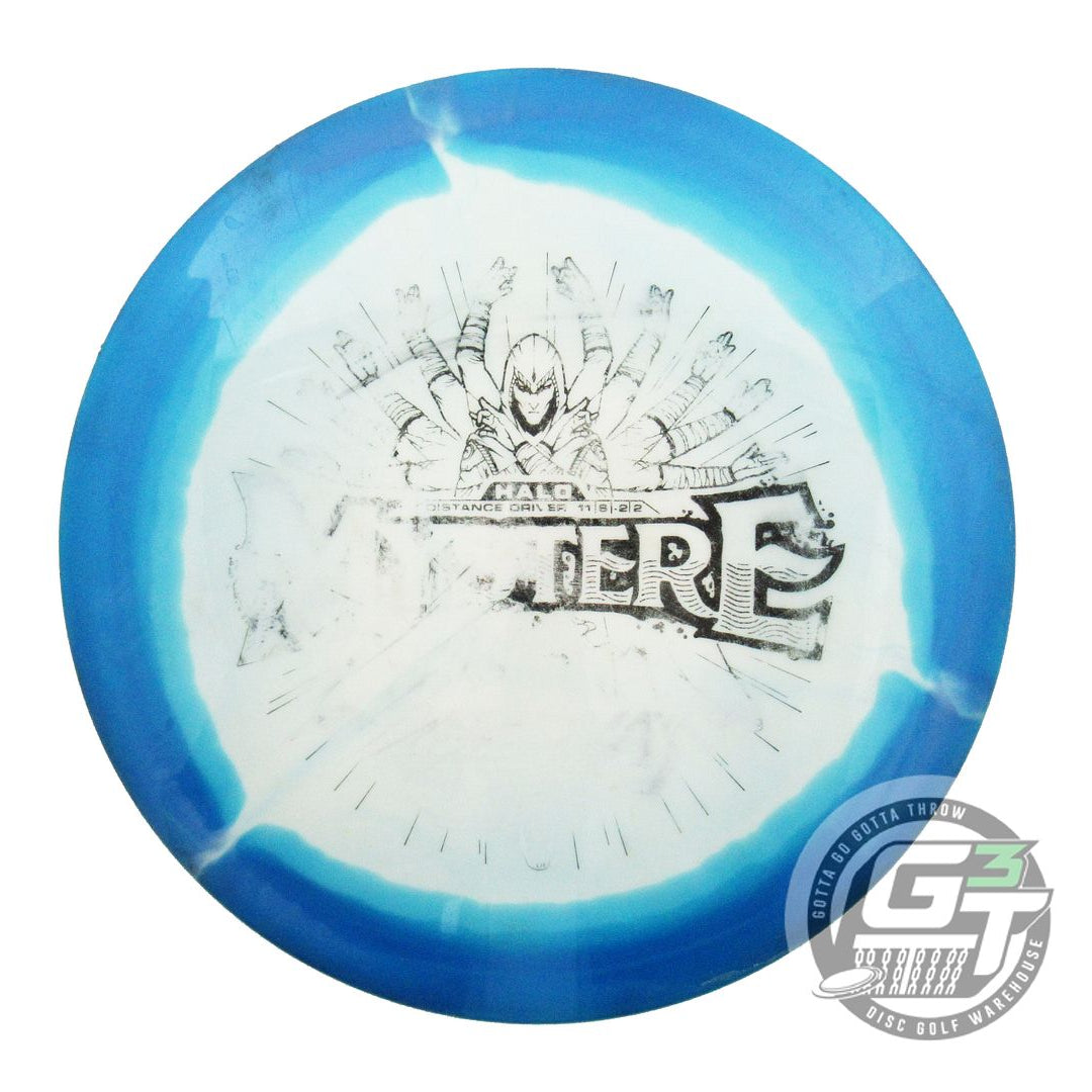 USED Innova Halo Star Mystere 174g Blue-White Distance Driver Golf Disc