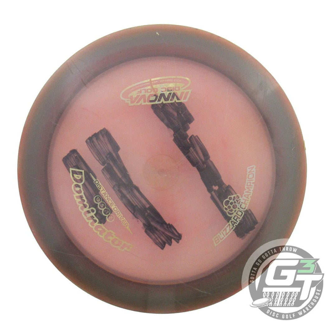 USED Innova Blizzard Dominator 175g Purple White Stamp Distance Driver Golf Disc