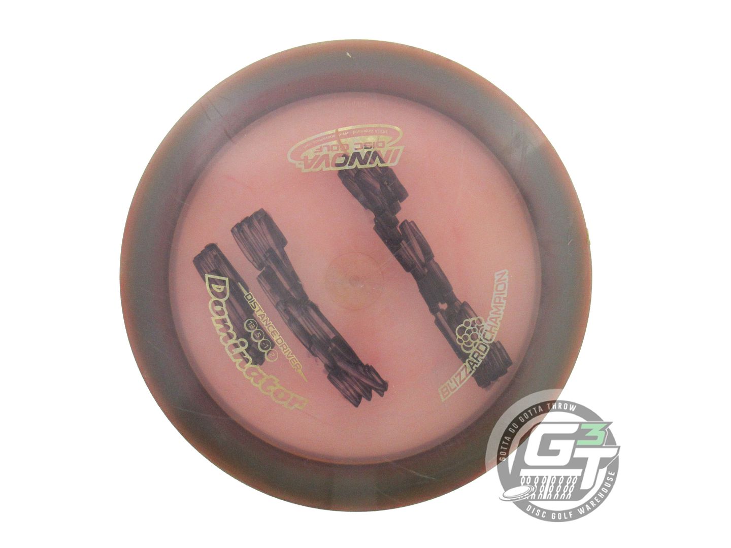 USED Innova Blizzard Dominator 175g Purple White Stamp Distance Driver Golf Disc