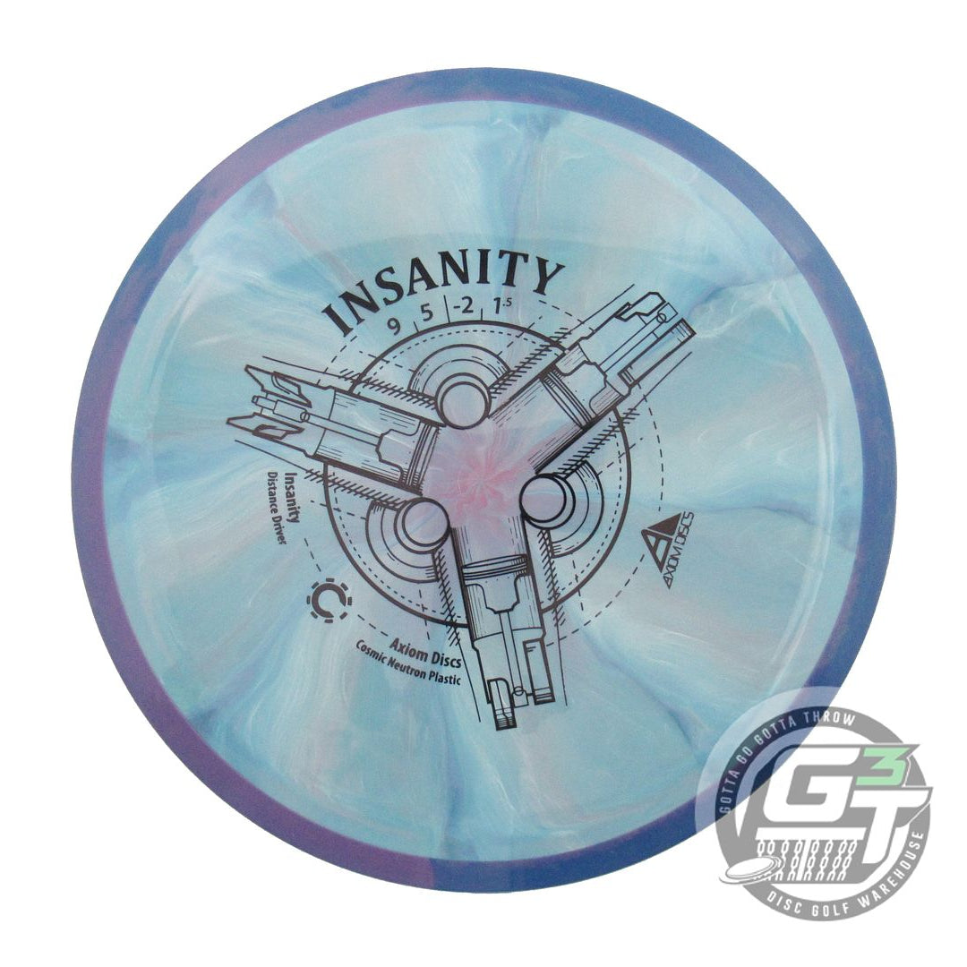 Axiom Cosmic Neutron Insanity Distance Driver Golf Disc (Individually Listed)