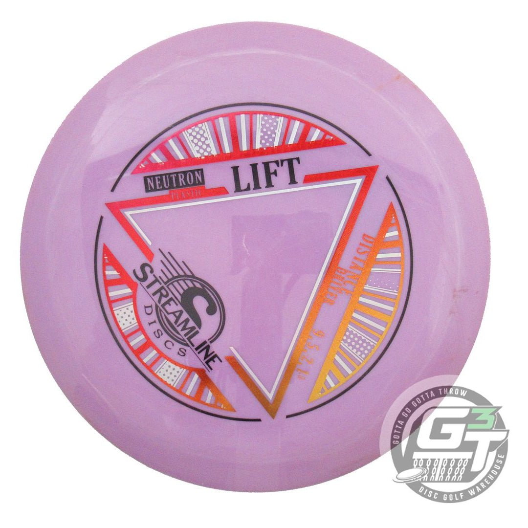 USED Streamline Discs Neutron Lift 176g Lilac Distance Driver Golf Disc