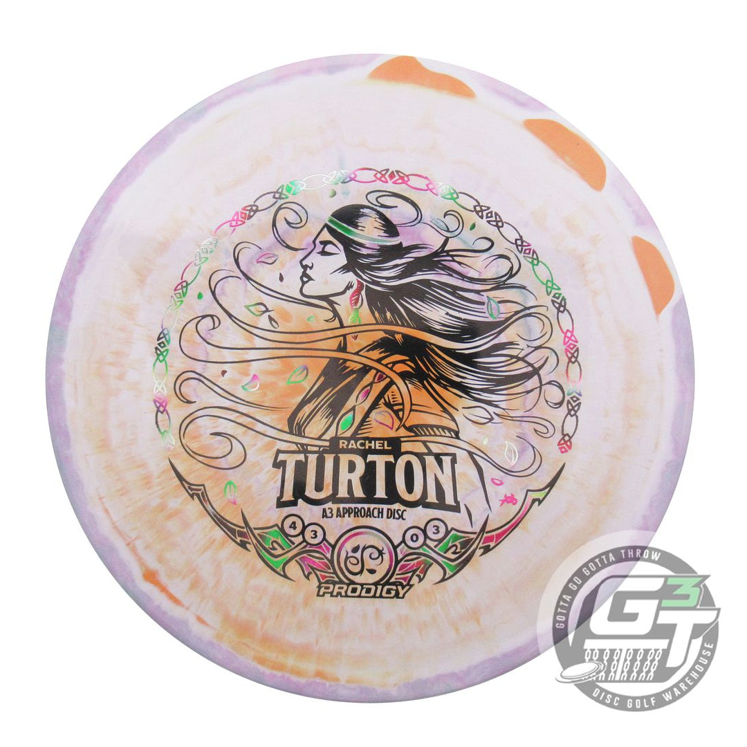 Prodigy Limited Edition 2025 Signature Series Rachel Turton 400 Ultra Soft Spectrum A3 Approach Midrange Golf Disc (Individually Listed)