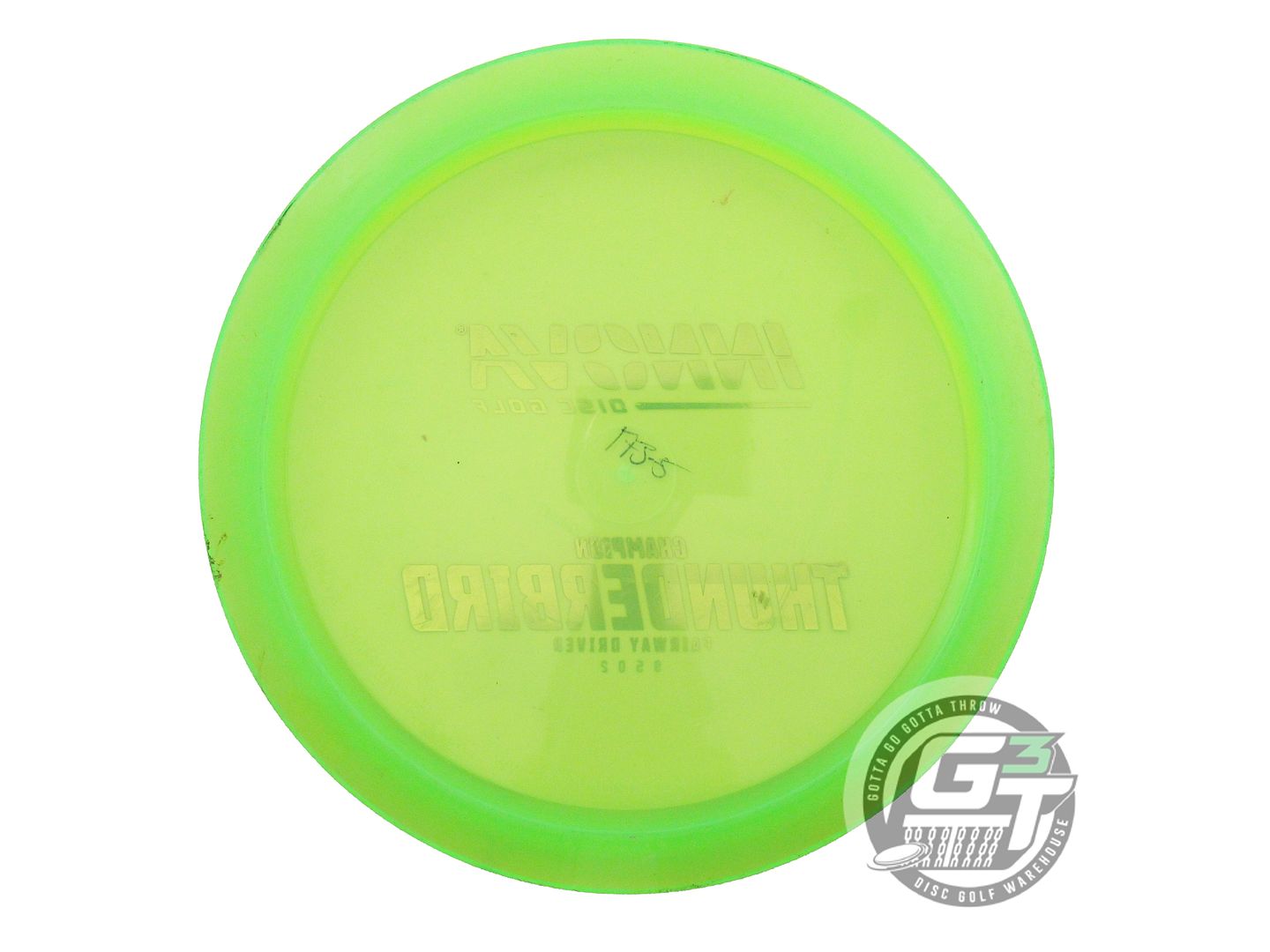 USED Innova Champion Thunderbird 173g Lime Rasta Foil Distance Driver Golf Disc