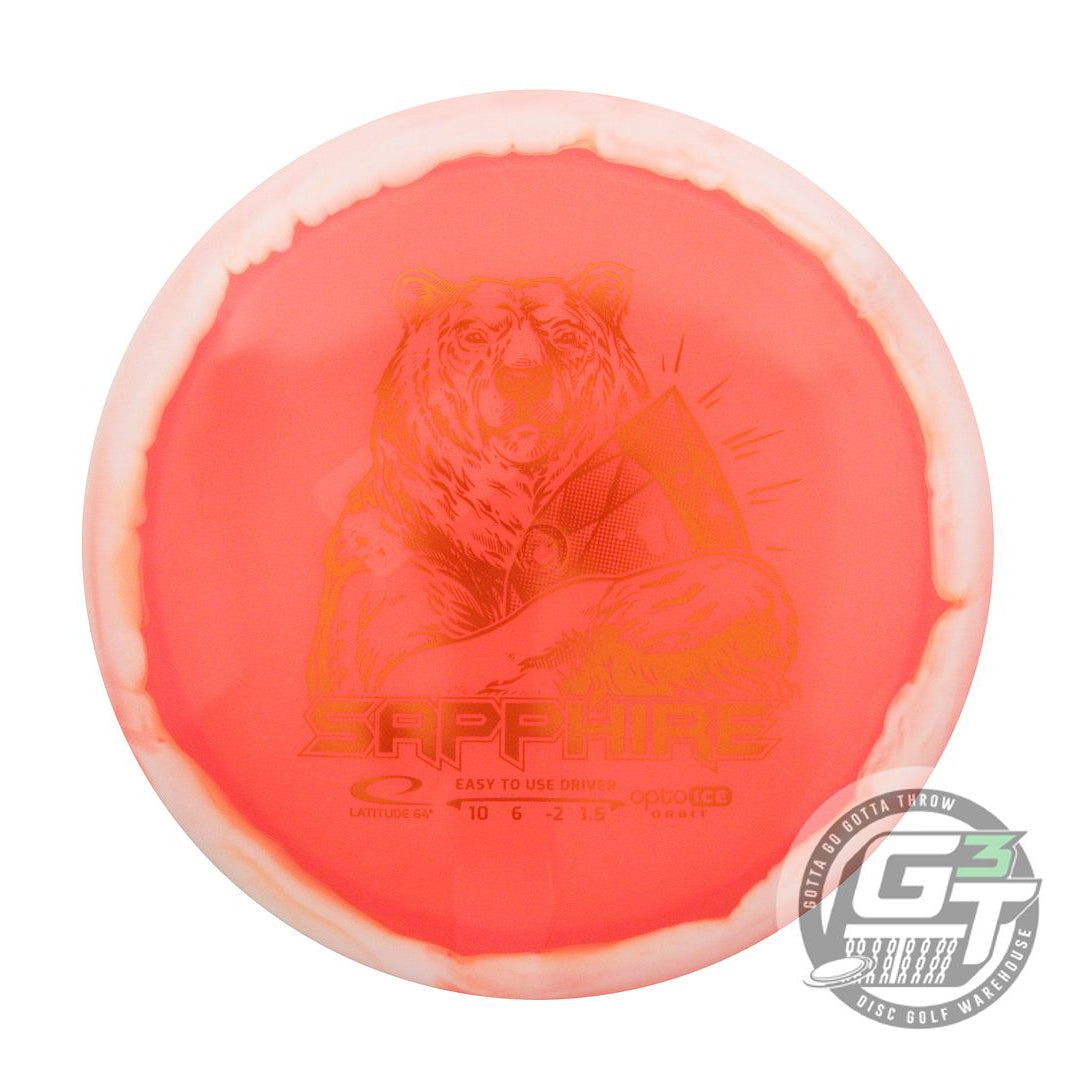 Latitude 64 Opto Ice Orbit Sapphire Distance Driver Golf Disc (Individually Listed)