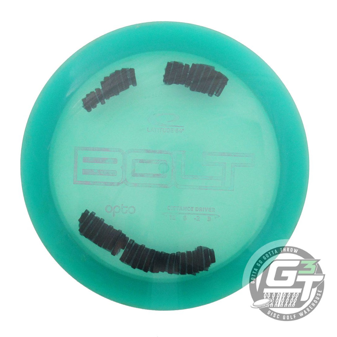USED Latitude 64 Opto Bolt 173g Seafoam Wiped Stamp Distance Driver Golf Disc