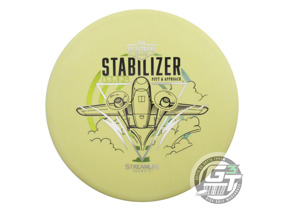 USED Streamline Discs Electron Firm Stabilizer 173g Yellow Putter Golf Disc