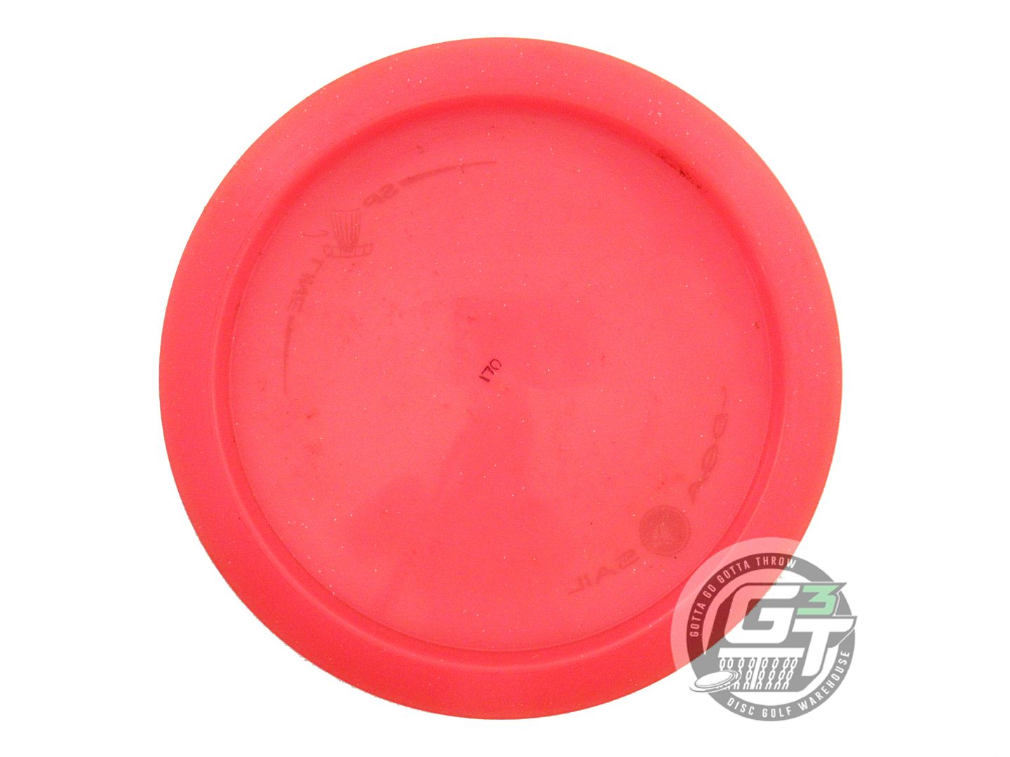 USED DGA SP Line Sail 170g Red Silver Foil Distance Driver Golf Disc