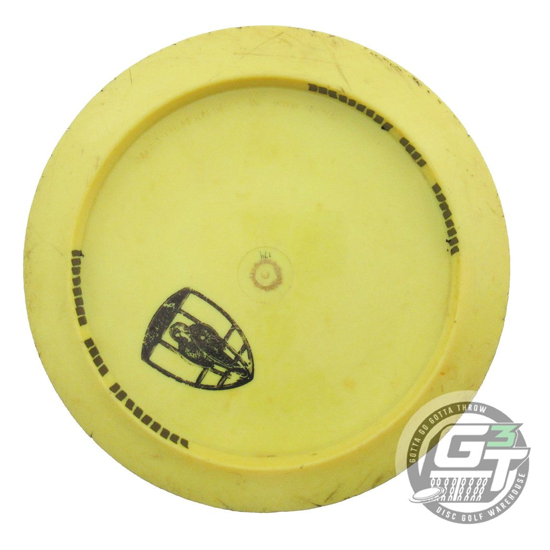 USED Innova Star Destroyer 174g Yellow Wiped Stamp Distance Driver Golf Disc