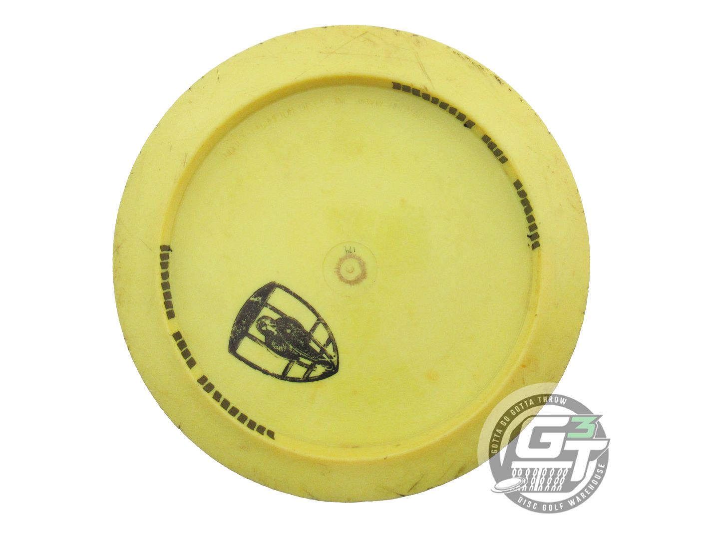 USED Innova Star Destroyer 174g Yellow Wiped Stamp Distance Driver Golf Disc