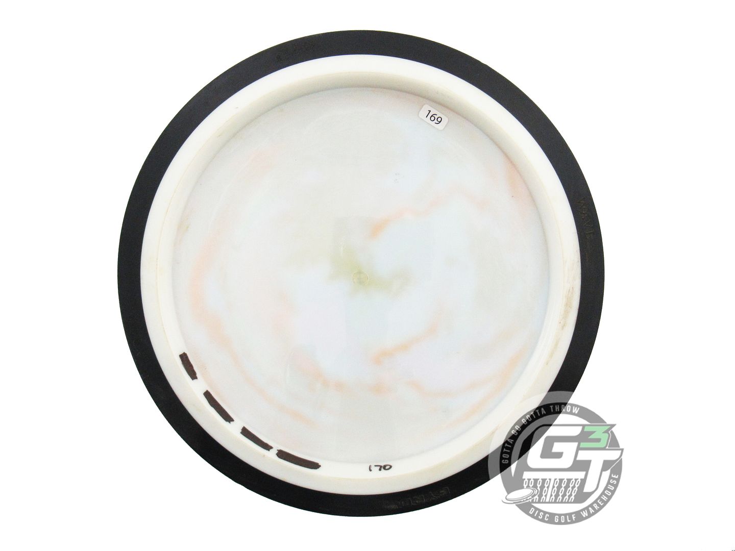 USED MVP Disc Sports Classic Neutron Wave 170g White HOME DYED Driver Golf Disc