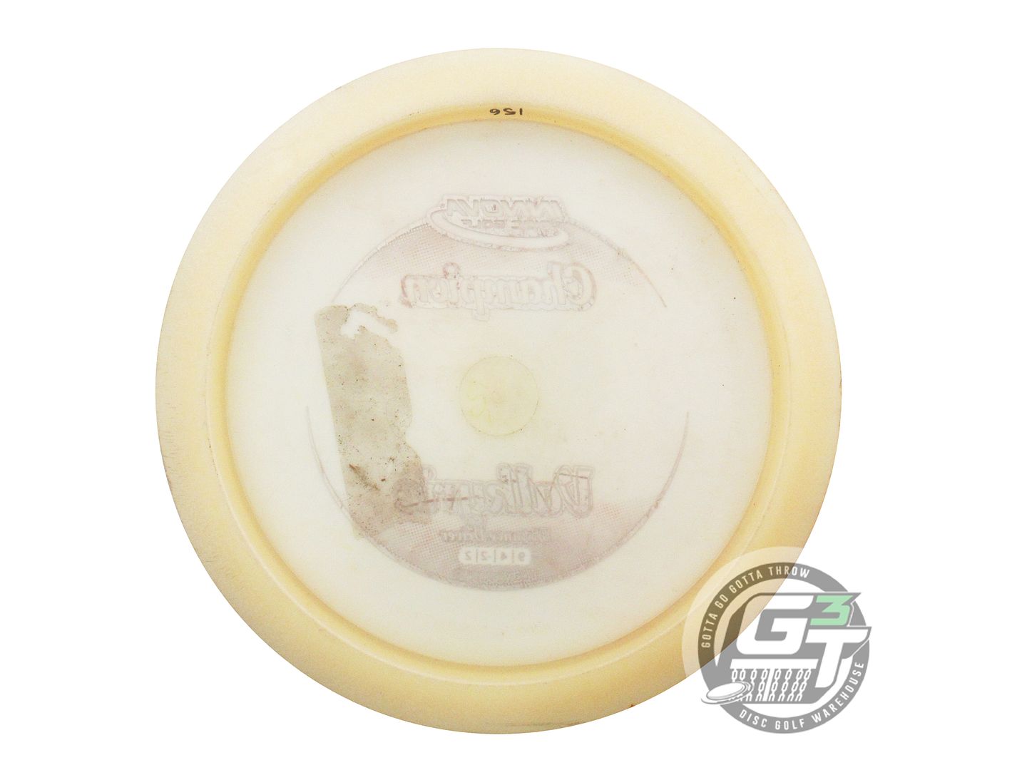 USED Innova Champion Valkyrie 156g Lt. Peach Red Foil Distance Driver Golf Disc