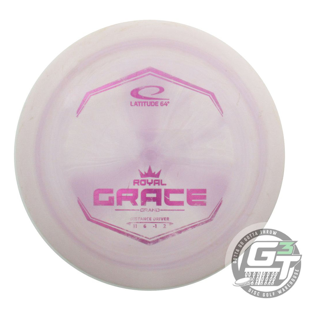 USED Latitude 64 Royal Grand Grace 173g Lilac Magenta Foil Distance Driver Disc
