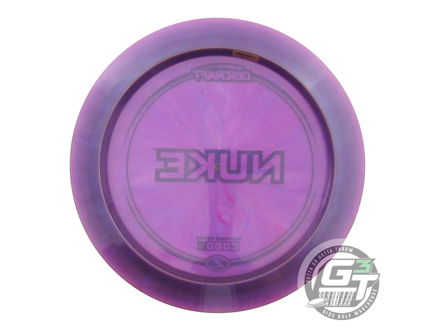 NOS Discraft Z Nuke 178g Purple Green Stamp A Distance Driver Golf Disc