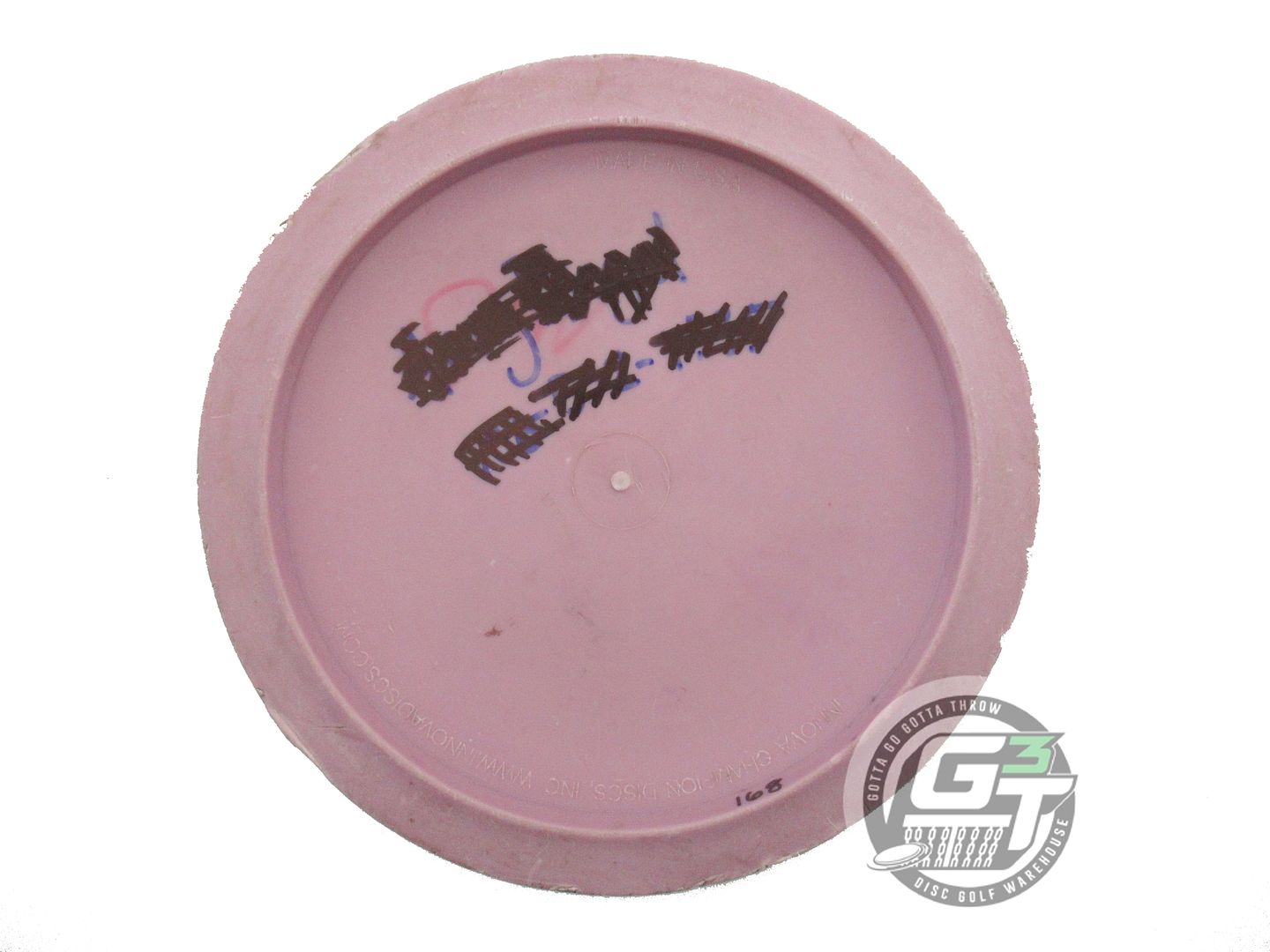 USED Innova DX Viking 168g Lilac Gold Foil Distance Driver Golf Disc