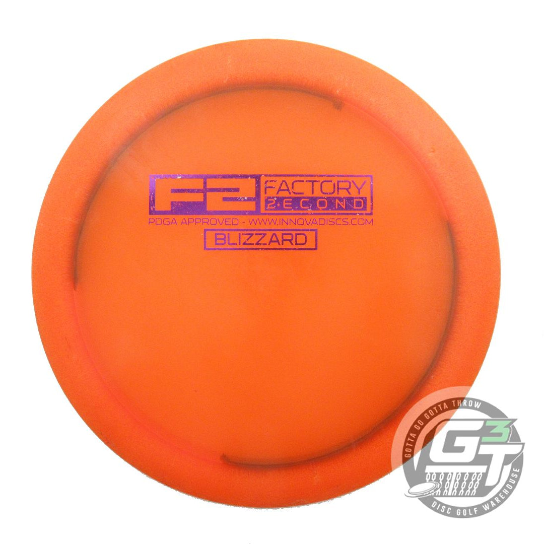 USED Innova X-OUT Blizzard Beast 144g Orange Distance Driver Golf Disc