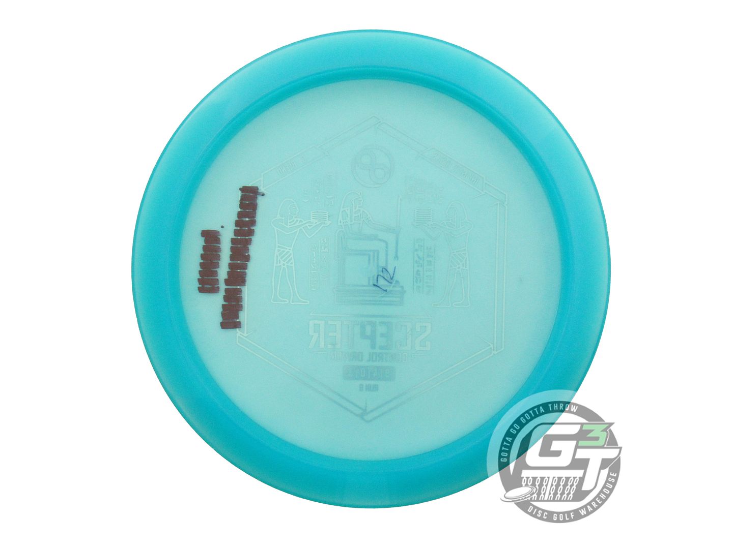 USED Infinite Luster C-Blend Pharaoh 170g Orange Magenta Foil Driver Golf Disc