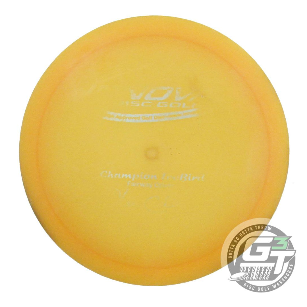 USED Innova Champion Teebird 175g Yellow Silver Foil PFN Fairway Driver Disc