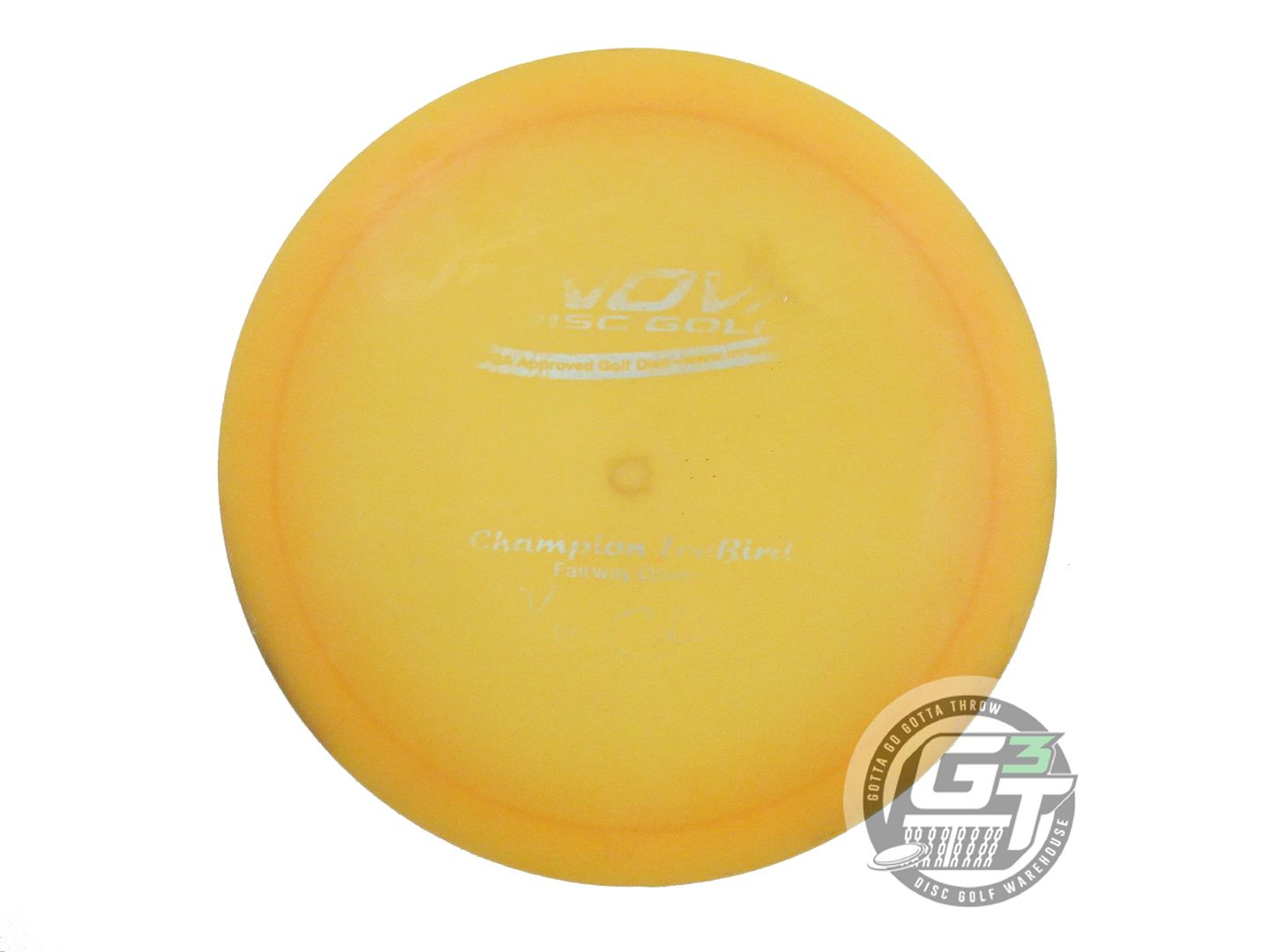 USED Innova Champion Teebird 175g Yellow Silver Foil PFN Fairway Driver Disc