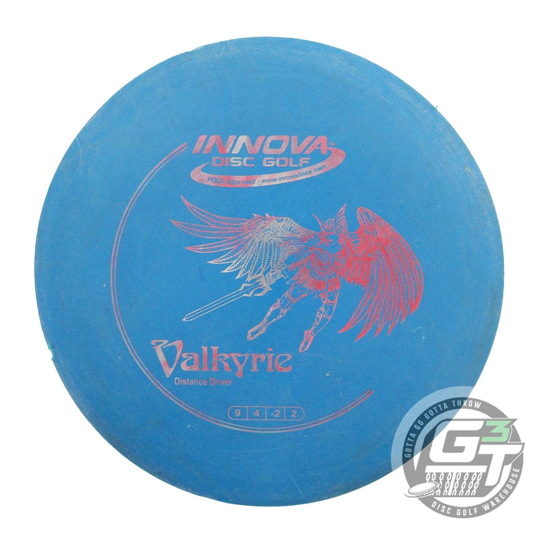 USED Innova DX Valkyrie 167g Blue Red Foil Distance Driver Golf Disc