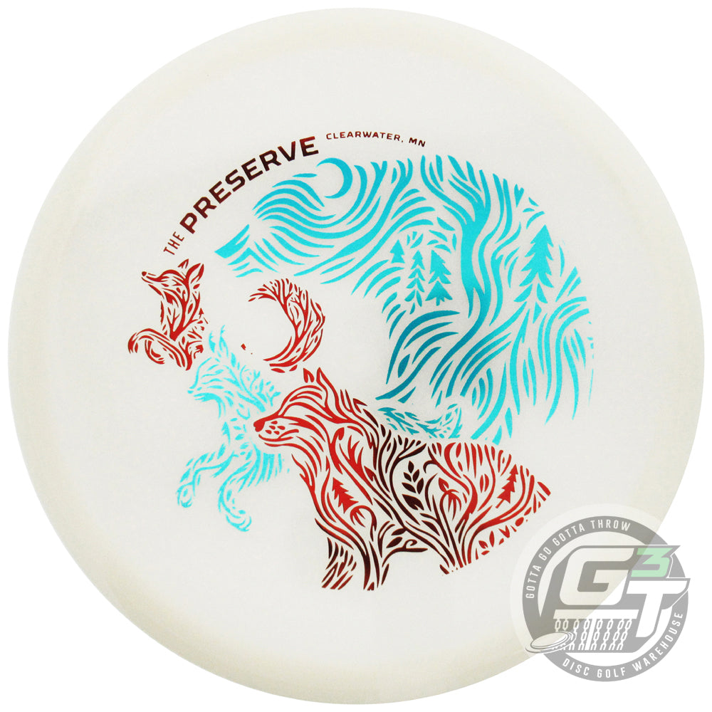 Axiom Limited Edition The Preserve Wilderness Stamp Total Eclipse Glow Proton Hex Midrange Golf Disc