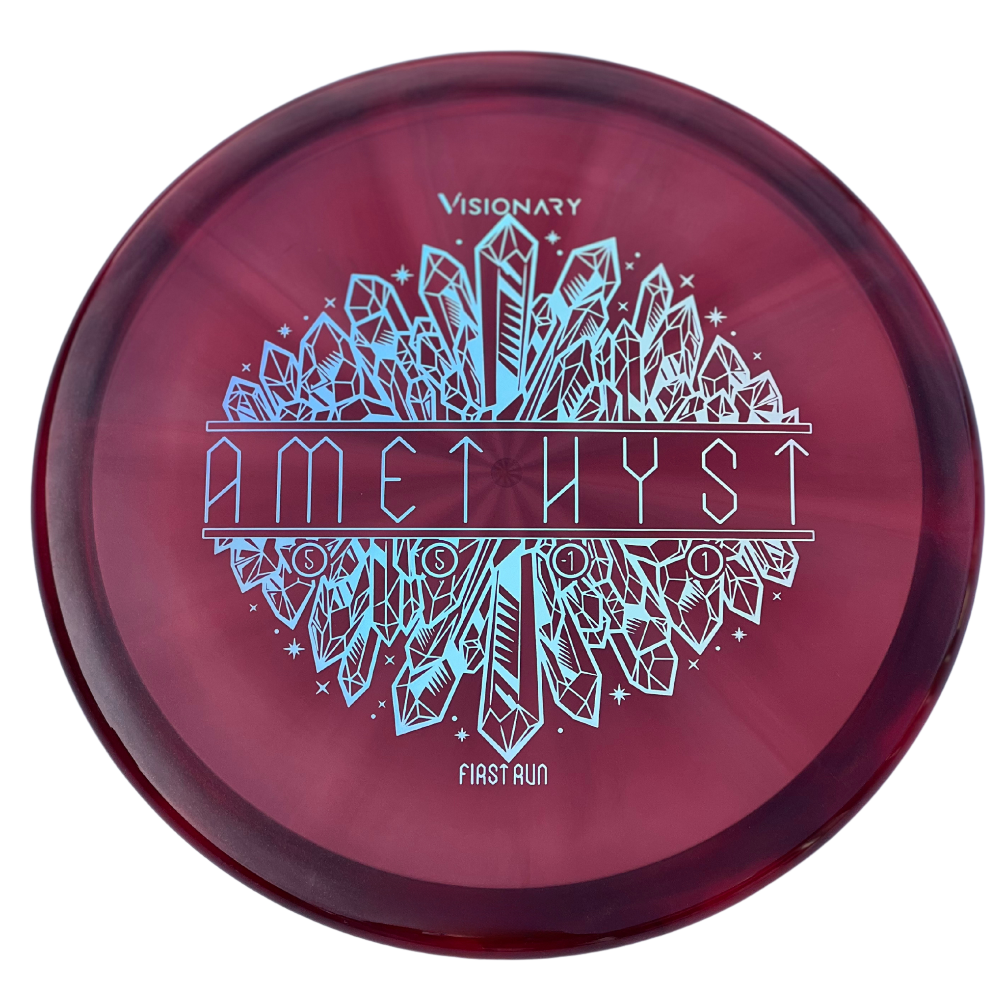 Visionary Mystic Blend Amethyst Midrange Golf Disc