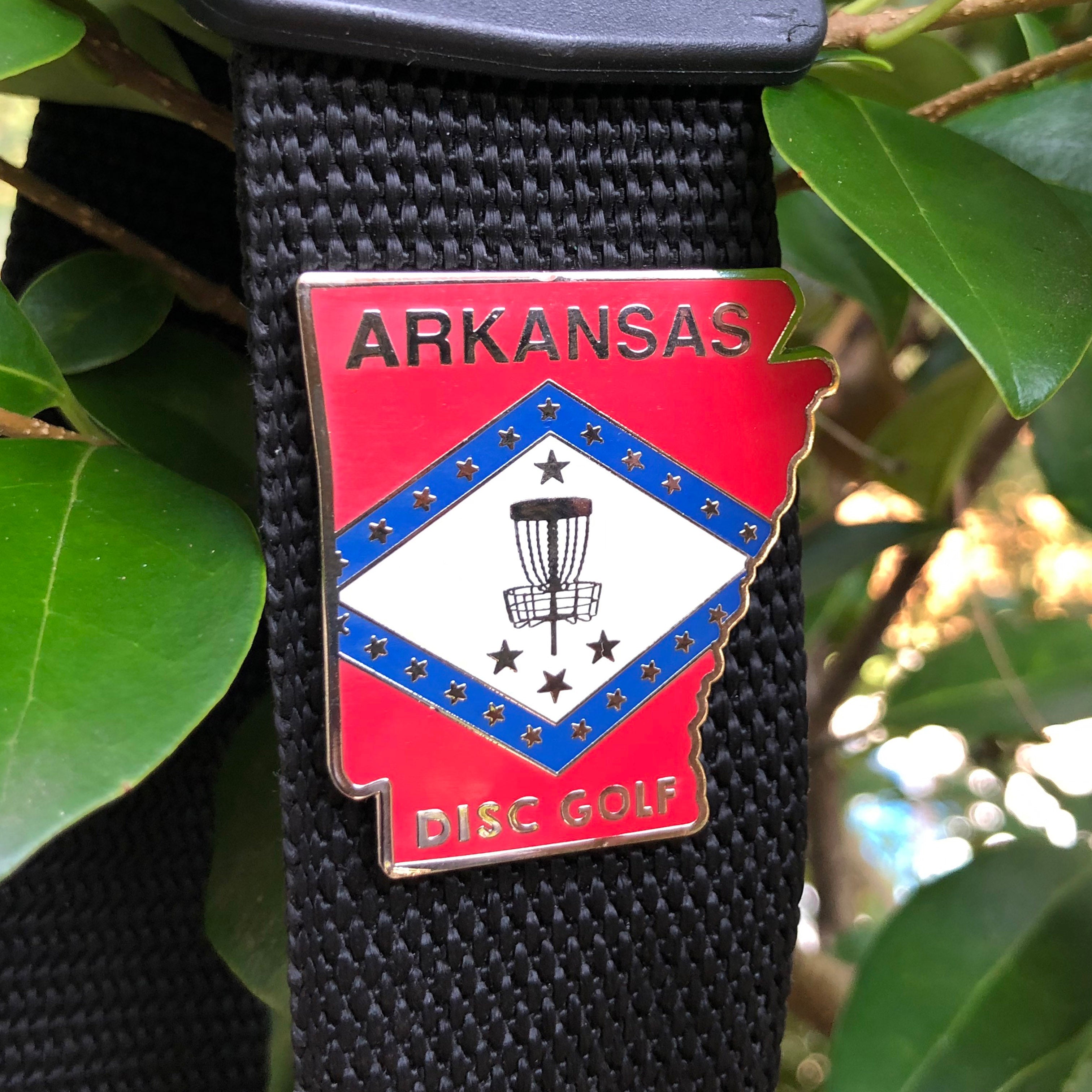 Arkansas State Disc Golf Pin