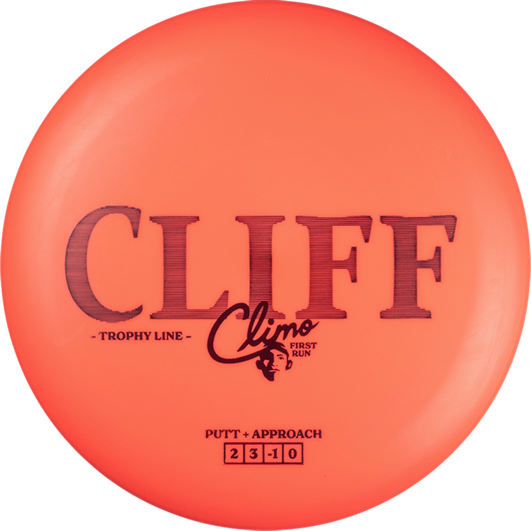 Climo First Run Trophy Line Cliff Putter Golf Disc