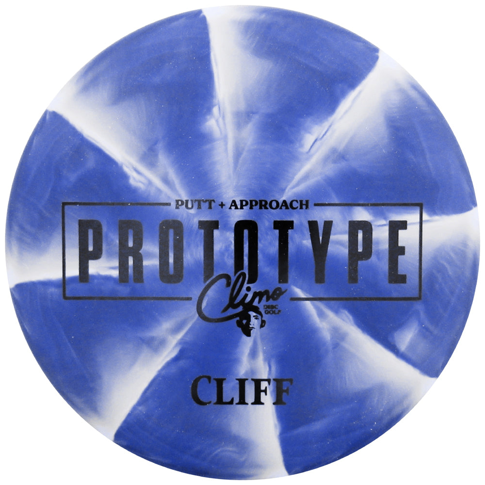 Climo Limited Edition Prototype Swirl Trophy Line Cliff Putter Golf Disc