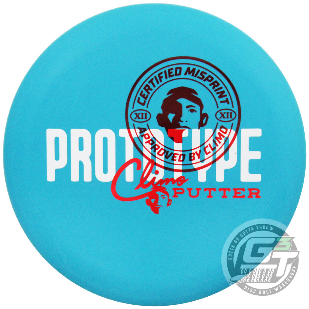 Climo Misprint Prototype Trophy Line Champ Putter Golf Disc
