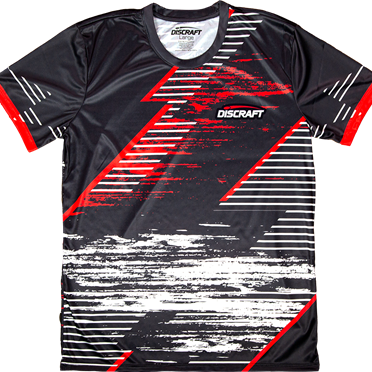 Discraft Brushed Sublimated Short Sleeve Performance Disc Golf Jersey
