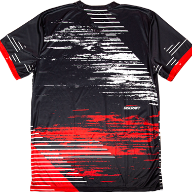 Discraft Brushed Sublimated Short Sleeve Performance Disc Golf Jersey