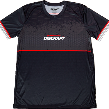 Discraft Hexagon Sublimated Short Sleeve Performance Disc Golf Jersey
