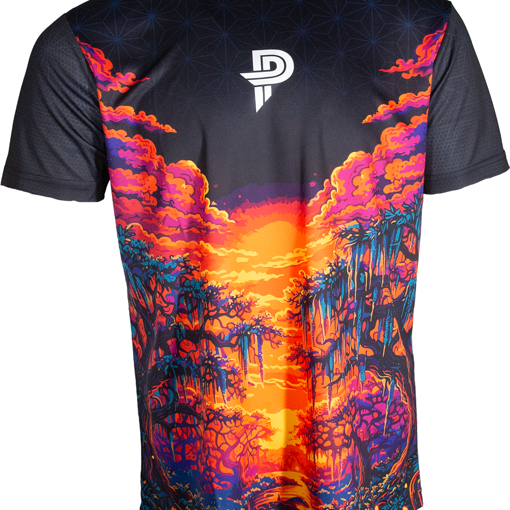 Discraft Paige Pierce Forest Sublimated Short Sleeve Performance Disc Golf Jersey