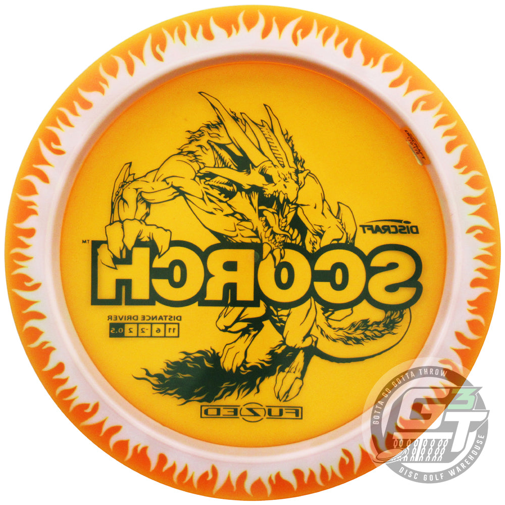 Discraft FuZed Line Scorch w/ Flame Pattern Distance Driver Golf Disc (Limit 5 Per Customer)