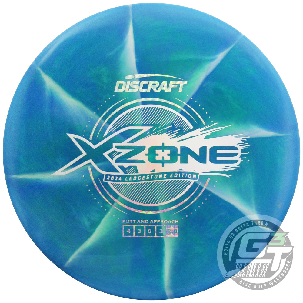 Discraft Limited Edition 2024 Ledgestone Open Swirl Elite X Zone Putte